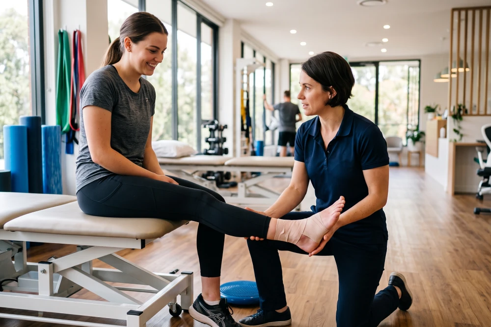 How Physiotherapy Helps You Recover Faster from an Ankle Sprain