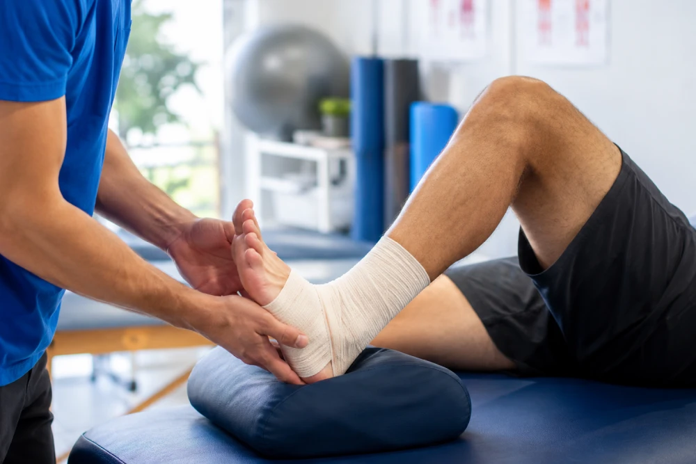 physiotherapy for ankle sprain